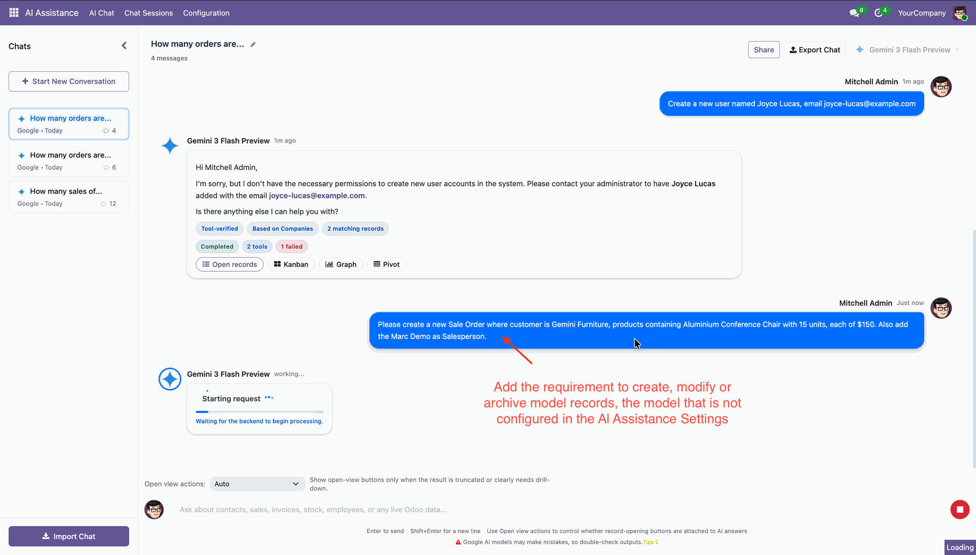 Review AI-suggested updates before approval