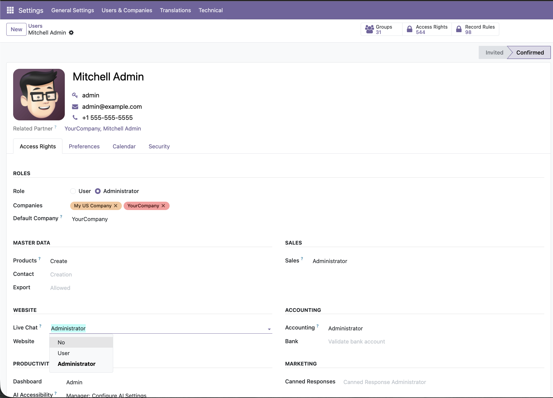 Configure OpenRouter API key for AI chatbot