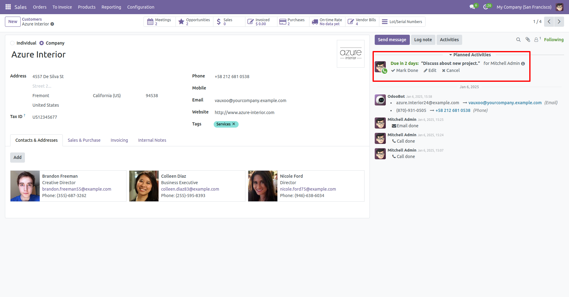 Activities assigned individually to multiple users