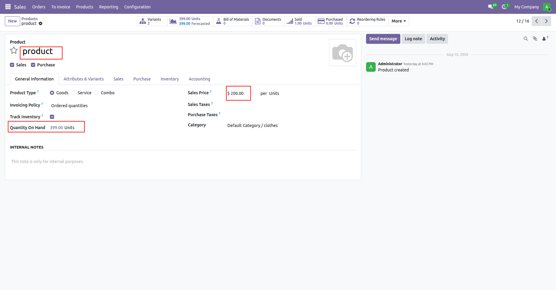 Select specific record selection rules to control which Odoo products and categories sync to Magento