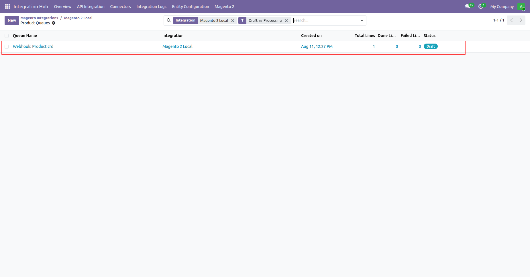 Generate secret webhook validation key and webhooks endpoint URL for Magento 2 store configuration