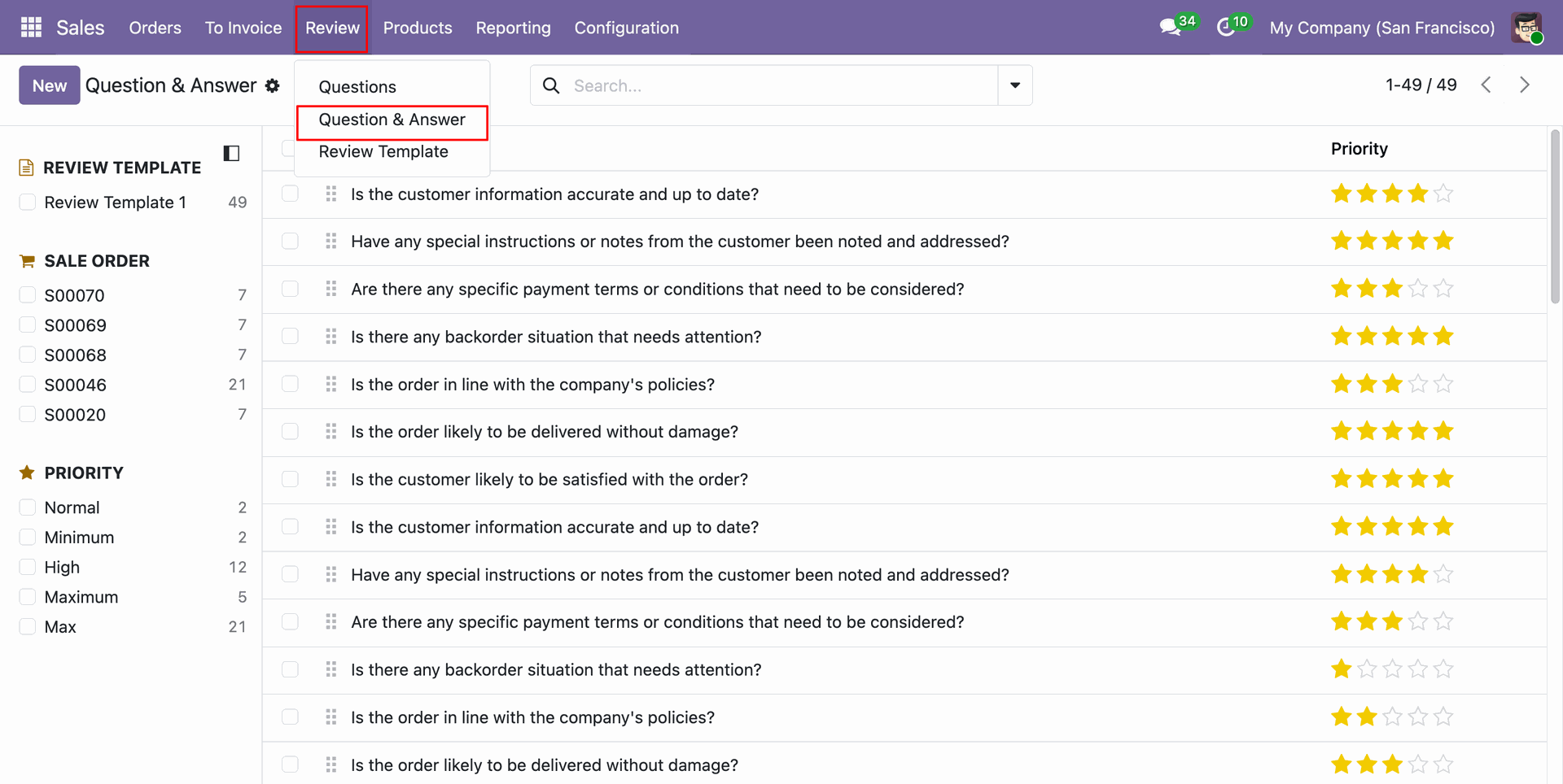 Approving Seller Store Review