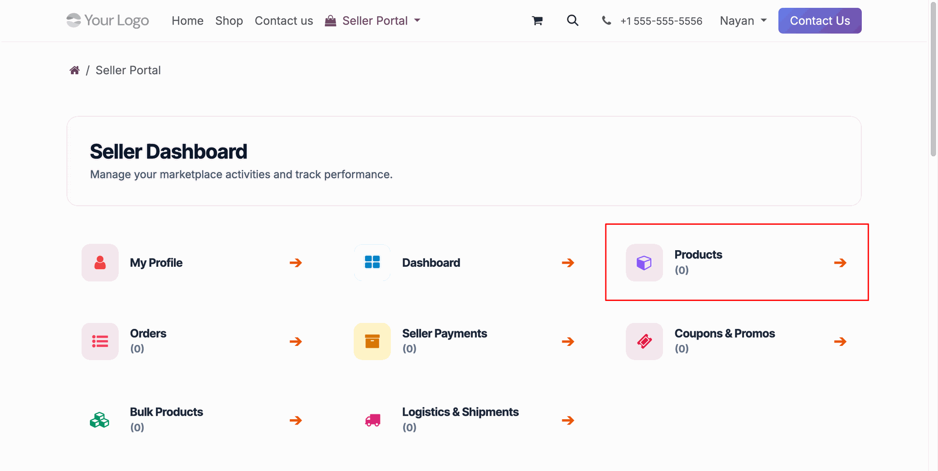 Seller Portal Product Submission Form