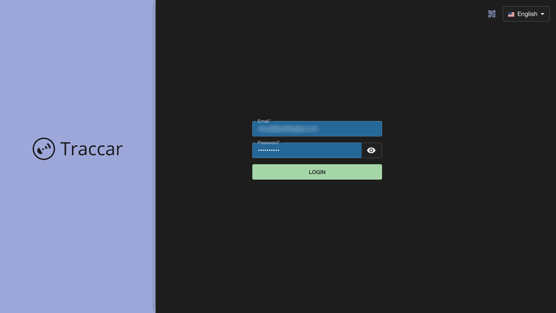 Traccar Configuration Screenshot