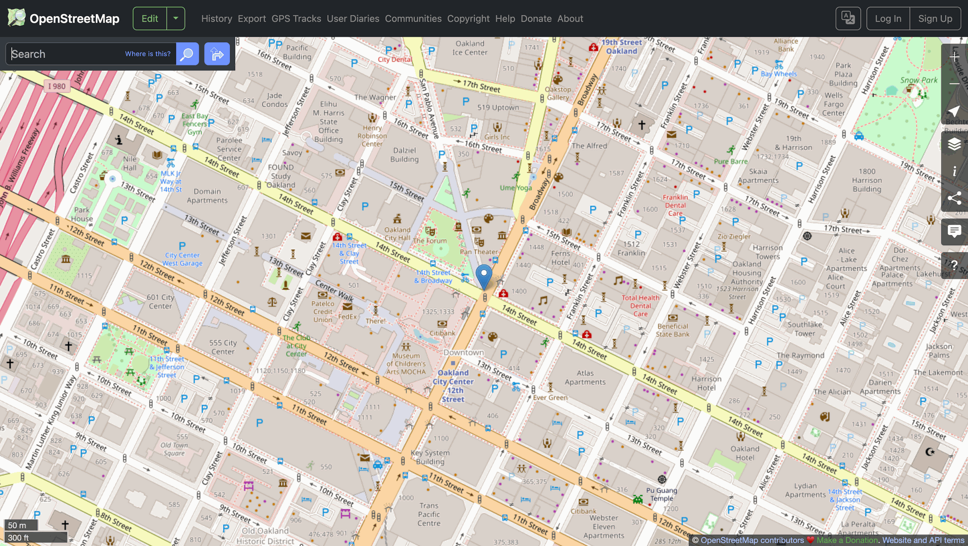 Location Map Screenshot