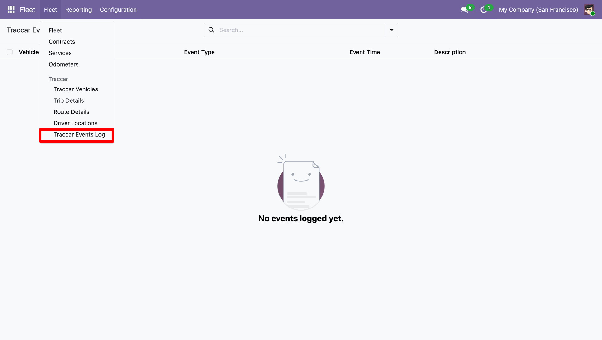 All Menus Screenshot