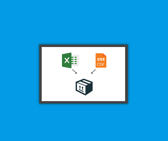 Import Product Packaging From CSV file | Import Product Packaging From Excel file